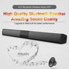 20W Wireless Bluetooth Soundbar Stereo Speakers Home Theater PC TV Sound Bar Surround Sound System AUX TF FM Radio Column BS28B 1