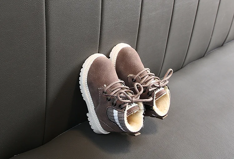 Зимняя детская обувь для мальчиков, детские ботинки, резиновые детские ботинки для мальчиков, меховые зимние ботинки для мальчиков