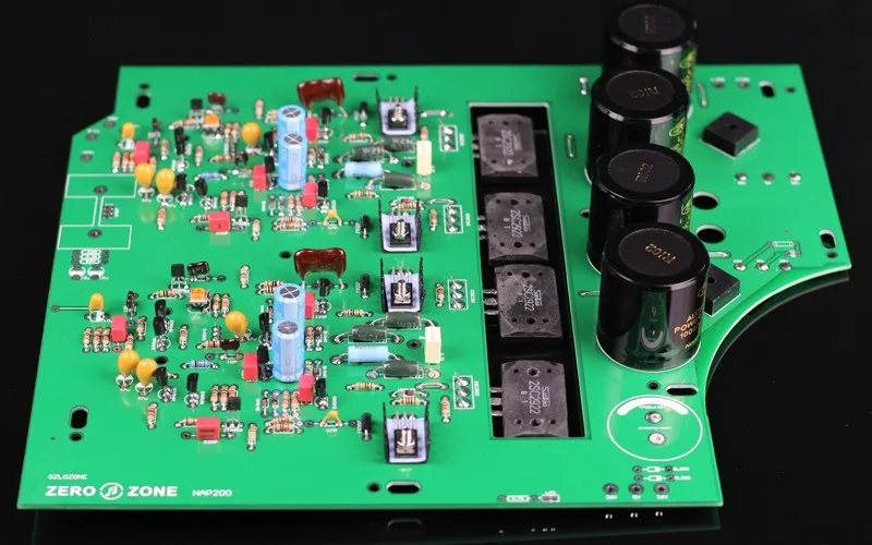 Ssembled Hifi Stereo Clone Naim Nap200 Amplificatore Consiglio Fai Da Te Amp 75W + 75W