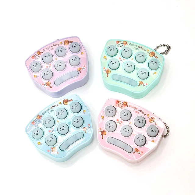 1pcs Children Antistress Toys Puzzle Hit Gophers Memory Training Game Mini Funny Portable Educational Novelty Toys For Children 6