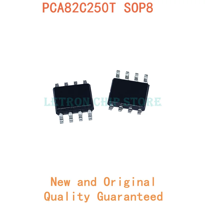 10 шт. PCA82C250T SOP8 PCA82C250 SOP-8 A82C250 SOP SOIC8 SOIC-8 SMD новый и оригинальный IC | Электронные