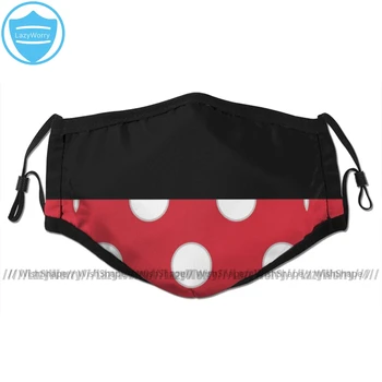 

Minnie Mouth Face Mask Minnie Facial Mask Cool Fashion with 2 Filters for Adult