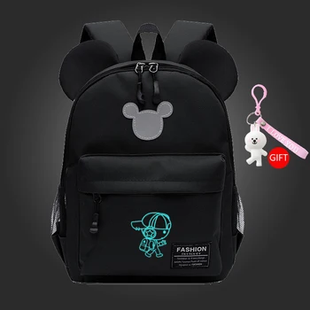 

New Luminous printing kindergarten lovely backpack children boy bag for school 2~5 years Children's school bag Small Backpac