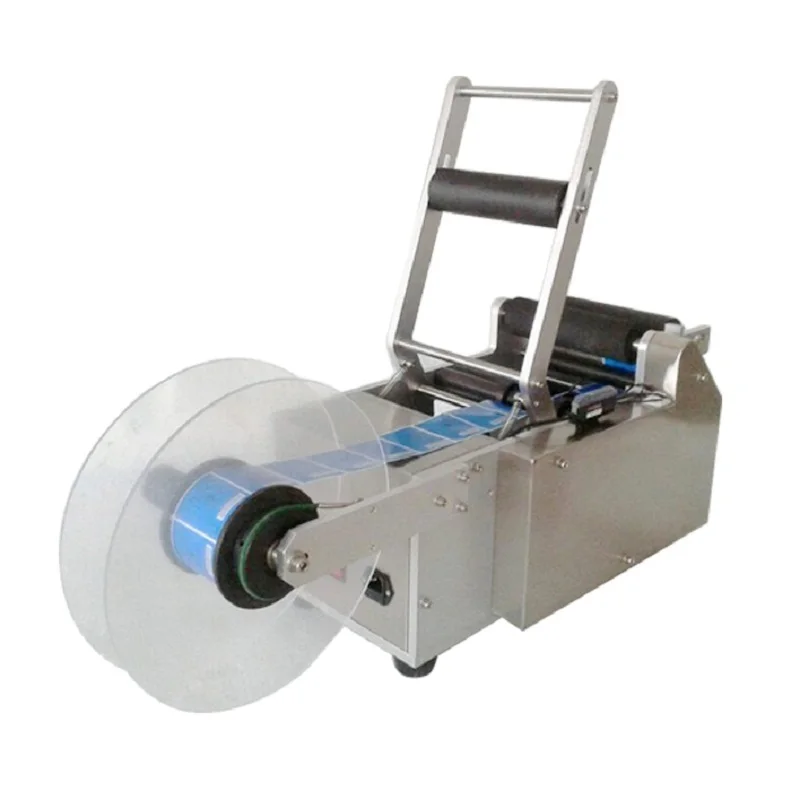 

Semi-auto Sticker Adhesive Labeling Machine For Hot Melt Glue Bottles