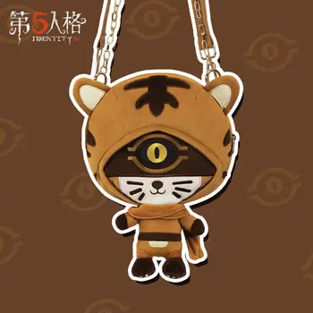 

Anime Identity V Eli Clark Messenger Bag Longing Tiger Bag Satchel Shoulder bag Cute Plush Doll Toys Bag Xmas Gifts Cosplay