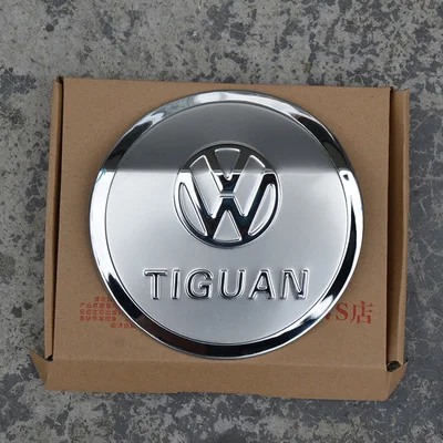 2010- для Tiguan L аксессуары Декоративные наклейки для Volkswagen tiguan refit Специальная нержавеющая сталь крышка топливного бака