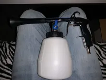 Pistola de limpieza de coche, arandela de alta presión, pistola de agua para automóviles, accesorios para lavado en seco, herramienta de limpieza de Tornado