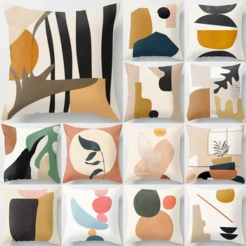 

Nordic Geometry Pattern Decorative Cushions Pillowcase Polyester Cushion Cover Throw Pillow Sofa Decoration Pillowcover 40857