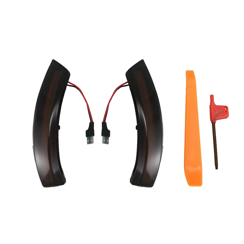 2 Pcs Waterproof Car LED Dynamic Turn Signal Light Rearview Mirror Indicator Blinker for Ford Focus 3 MK3 3.5 MK3.5 2011-2018 B |