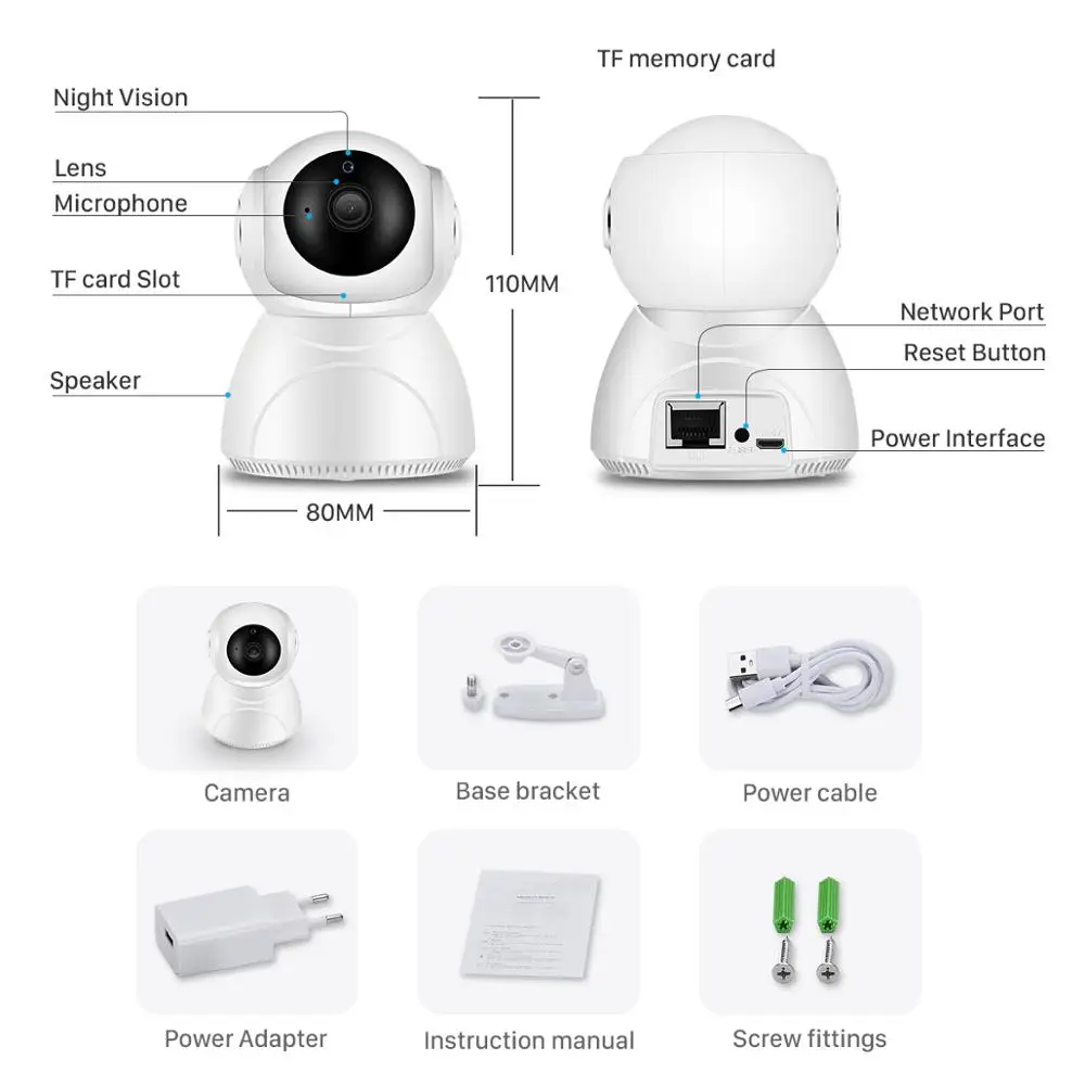 Besder 3MP Ultra HD Wifi камера с автоматическим отслеживанием 1080P для домашней безопасности ip-камера ИК ночного видения аудио CCTV наблюдения детский монитор
