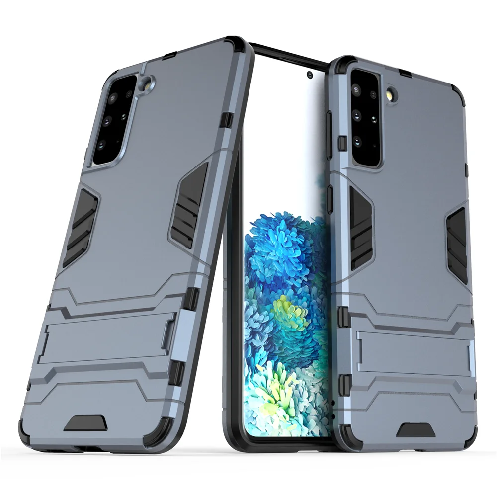 Чехол для Samsung Galaxy S21 Plus чехол S20 Ultra FE резиновый армированный жесткий телефона из