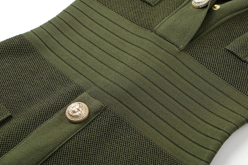 Luxury Army Style Short Sleeve