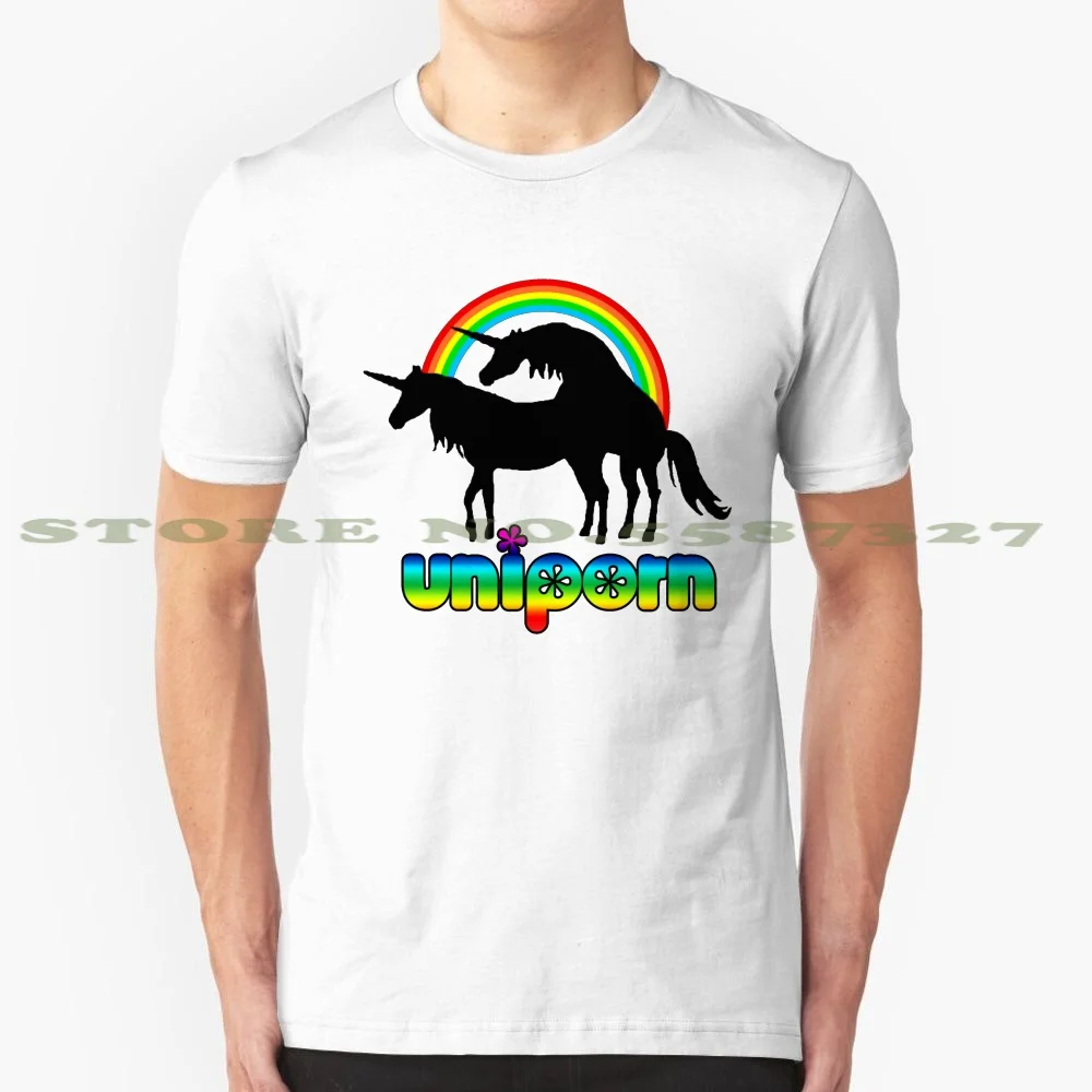 Camiseta Uniporn para hombres y mujeres, divertida de verano, unicornio, amor, sexo, unicornios, arcoíris, arcoíris, unicornio, porno - AliExpress Ropa de hombre