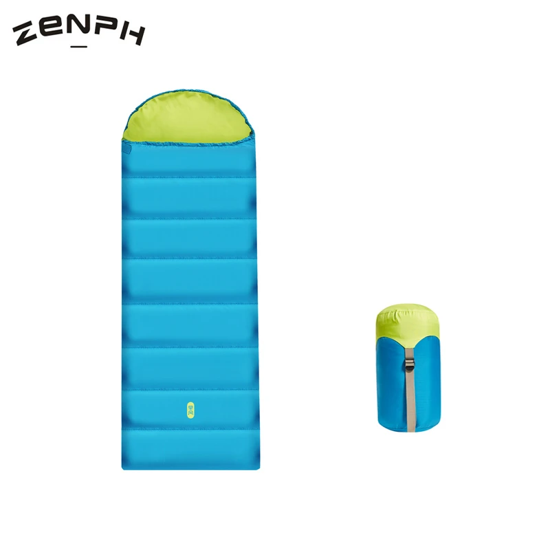 Zenph Открытый спальный мешок легкий 3 сезона теплый холодный альпинизмом