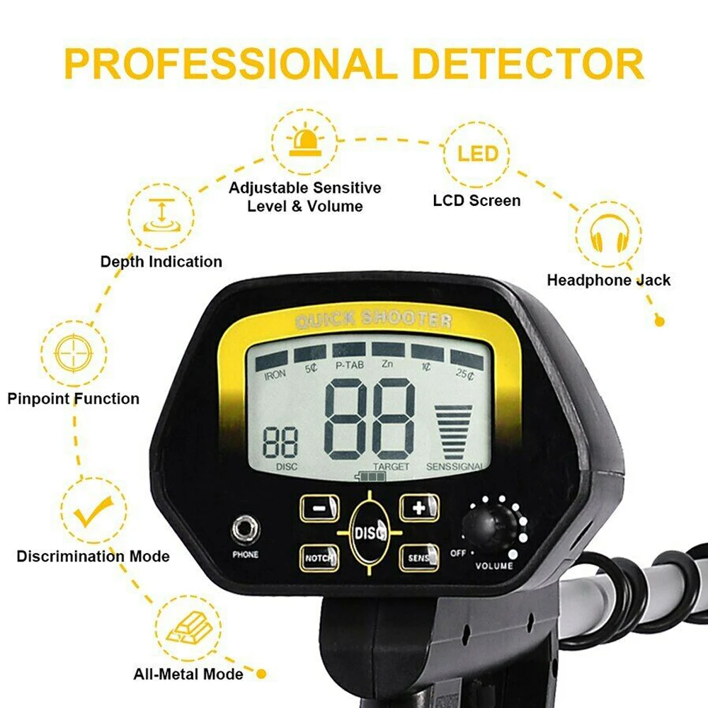 detector de metais subterraneo tianxun md4060 acessorio 01