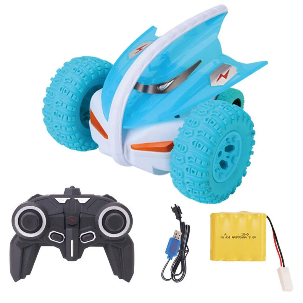2,4 г Devil Fish Bounce Stunt Car детские игрушки барабанная рейка деформация дистанционное управление игрушки для детей Музыка Flash светильник Juguetes