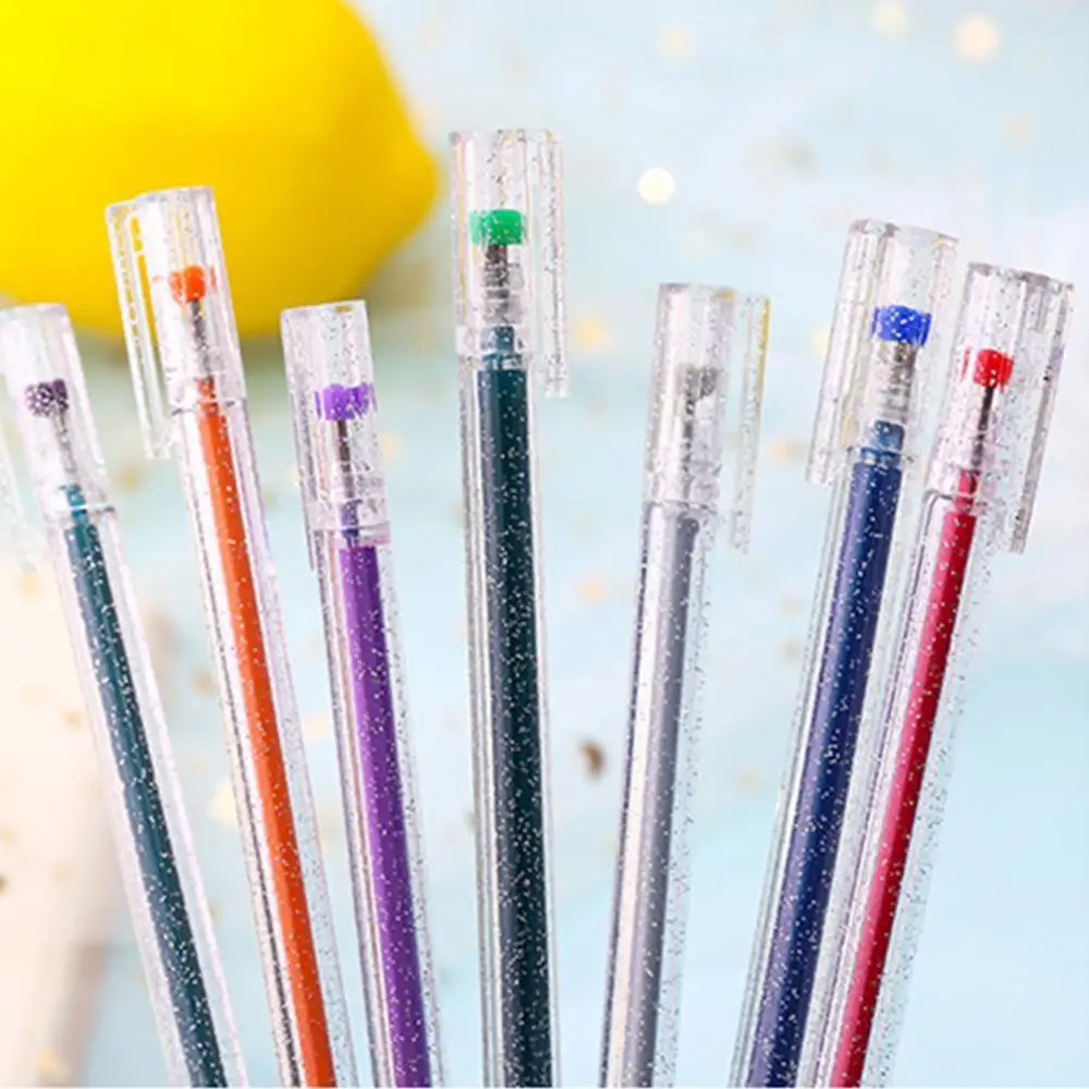 

Color Gel Pen Creative Gel Pen Color Fluorescent Handbook Special Metal Watercolor Pen Stationery Office School Supply