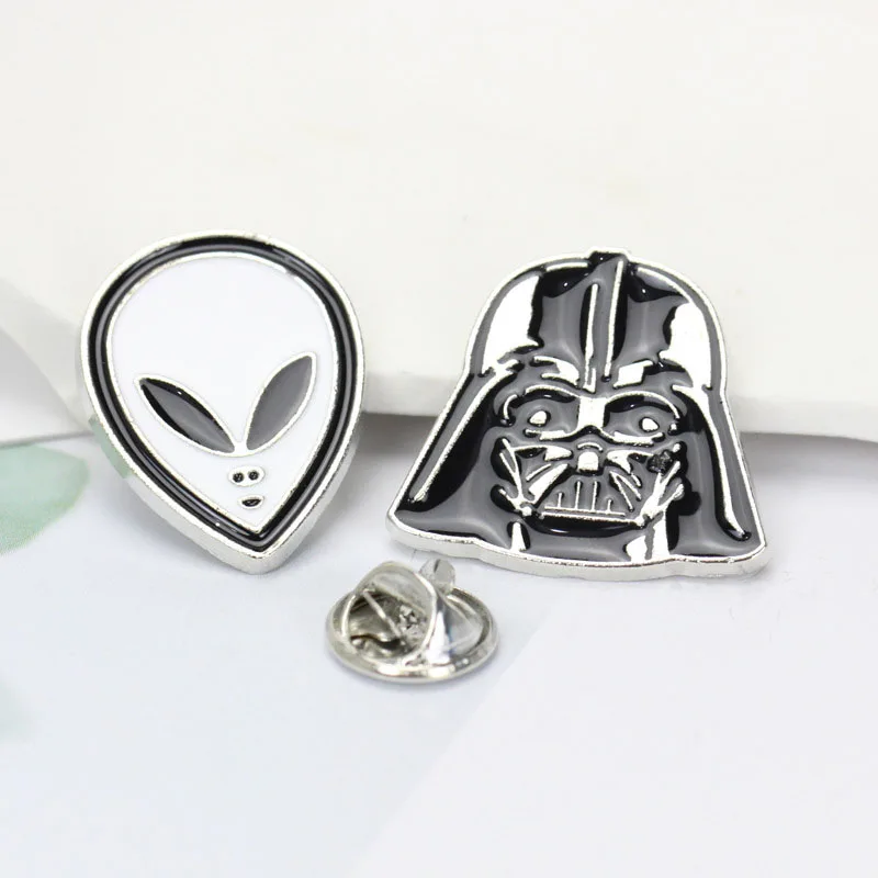 V for Vendetta Mask металлическая брошь и эмалированная булавка модная нагрудная булавка рюкзак сумки значок подарки