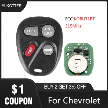 

YLKGTTER 4 Button Remote Car Key For Chevrolet Astro Blazer S10 Silverado Suburban Tahoe GMC Jimmy Safari Sierra Sonoma Yukon