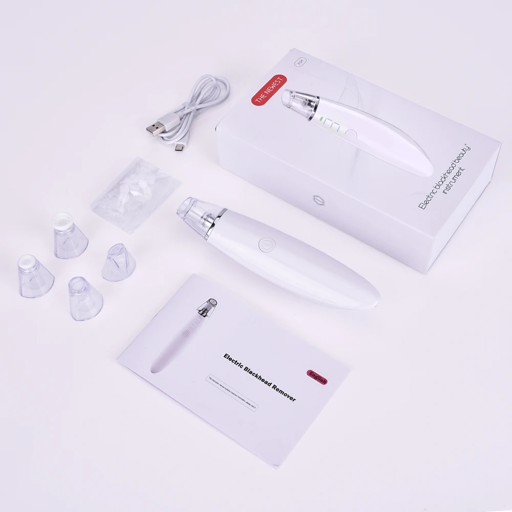 Vacuum Suction Blackhead Remover Electric Cleanser Vacuum Pore Cleaner Nose TZone Face Deep Pore Acne Pimple 2