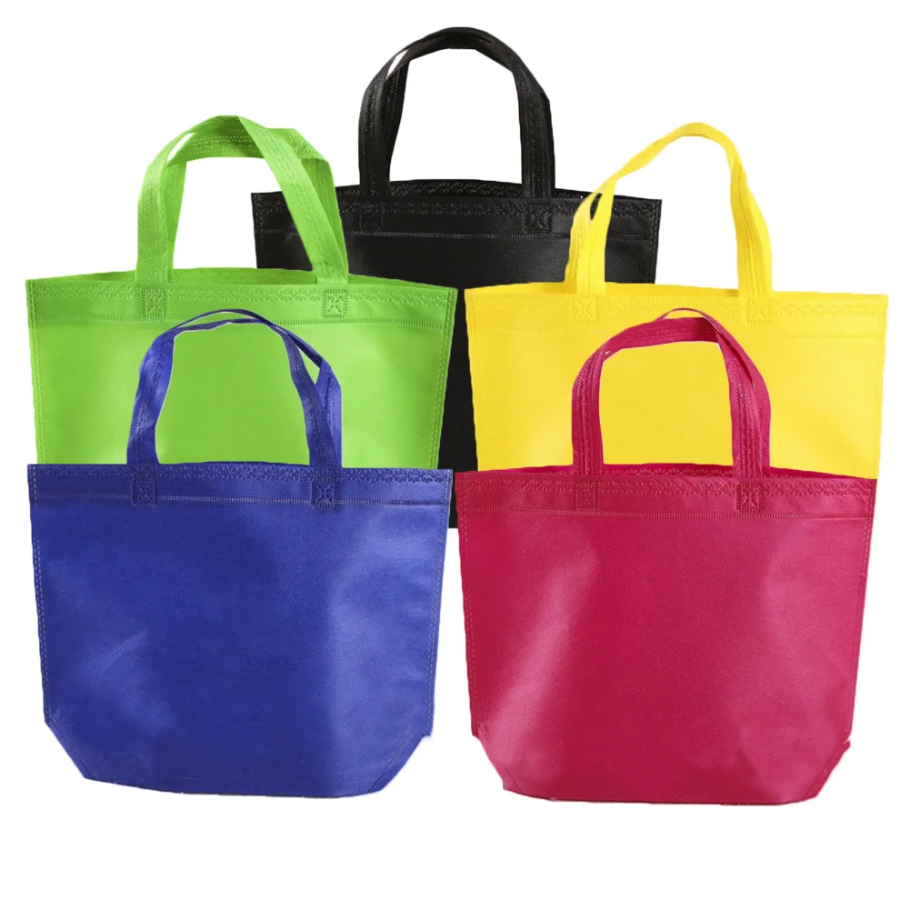 

Women Foldable Shopping Bag Reusable Eco Large Unisex Fabric Non-woven Shoulder Bags Tote grocery cloth Bags Pouch