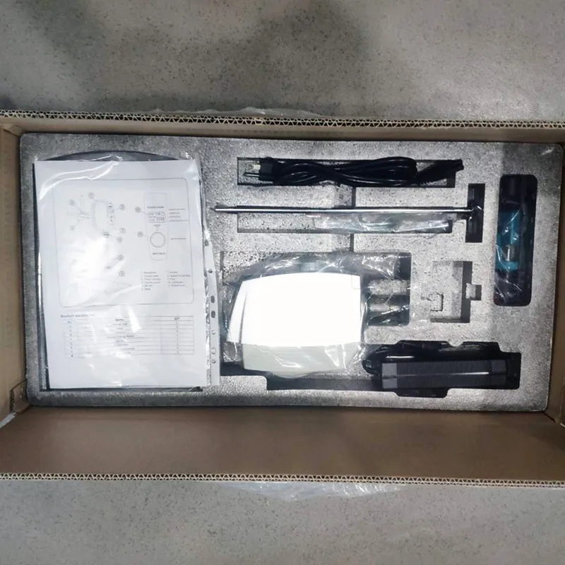 실험실 디지털 패들 믹서, 오버헤드 액체 교반기 AM110W-O, 브러시리스 DC 모터 믹싱 머신, 20L