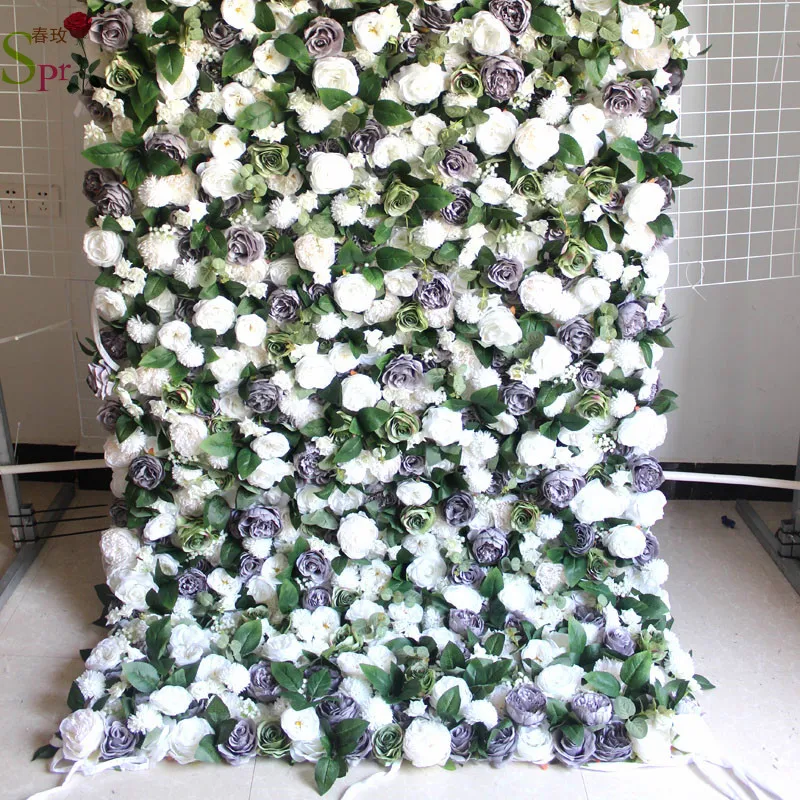 SPR 4 фута* 8 футов 3D сворачивающийся цветок настенный искусственный цветок декор для свадьбы или дома Вечерние Декорации