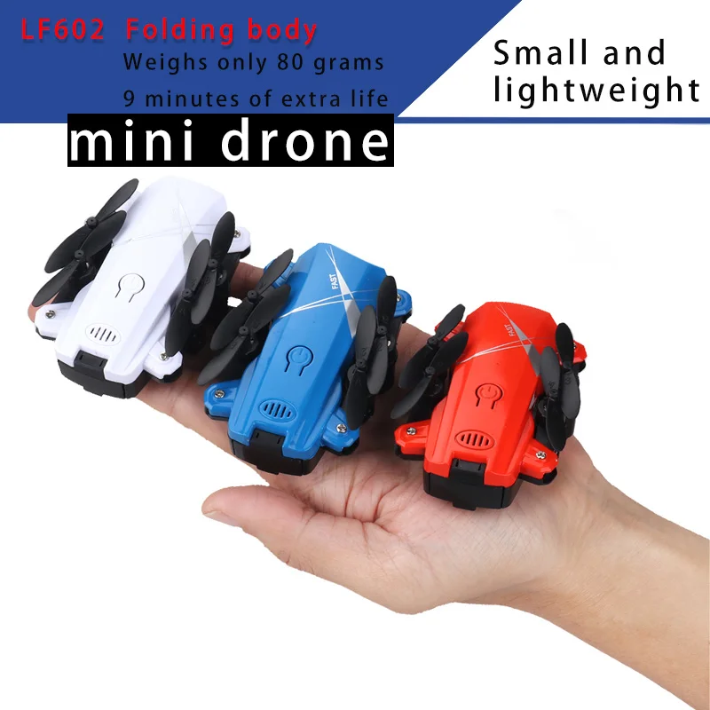 LF602 мини-Дрон с Wifi Hd камерой RC Вертолет Fpv дроны складной Квадрокоптер игрушки с дистанционным управлением для детей