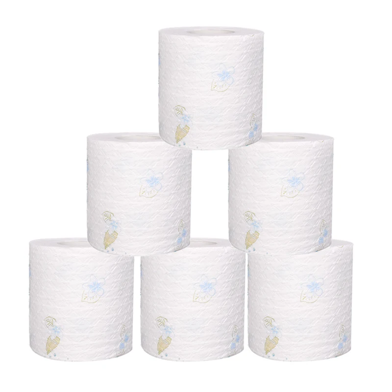 Toilet Roll Paper Paper Napkin Home Bathroom Paper Towel Printed Paper