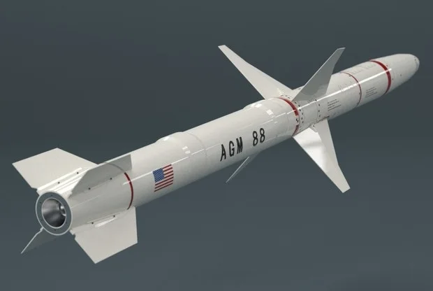 

AGM 88 HARM Anti-Radiation Missile Custom order digital models 3D printing service Classic objects ST2077