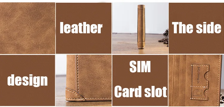 Men's leather wallet