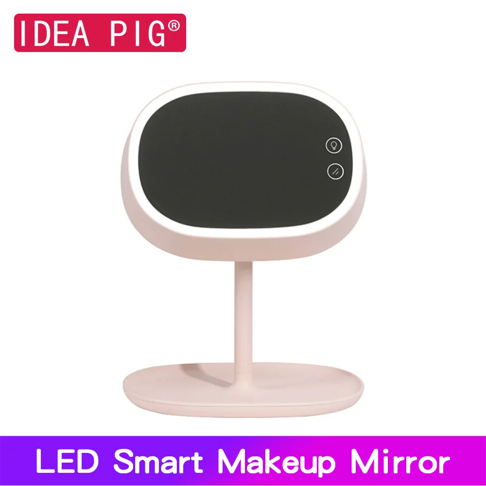 

Fashion Lady Makeup Mirrors LED Lamp Table Light For Woman Beauty Makeup Christmas Wedding Gift Home Decoration Accessories