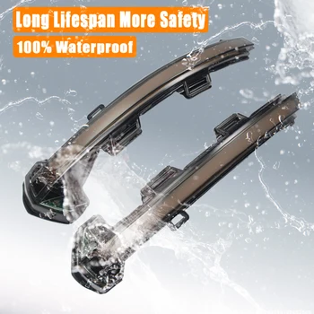 

Dynamic Turn Signal LED Light Flowing Water Blinker Flashing Indicator Signal For Volkswagen VW Passat B8 2015-2020 For Arteon