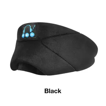 

V Sleep Eye Mask Wireless Headphone Bluetooth 5.0 Washable Handsfree Music Sleeping Headset Eyes Cover Shades With Mic