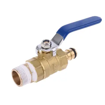 

3/4\" Adapter Tap Adapter Thread IBC Tank Adapter Tap Connector Replacement Valve Fitting For Home Garden Water Connectors 875F