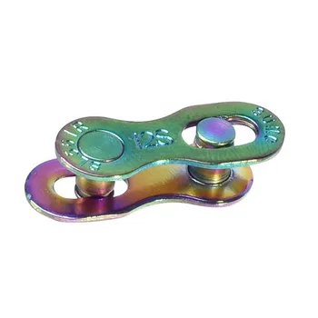 

2 Pairs Speed Bicycle Chain Link Connector Mountain Bike Joints Buttons Speed Quick Master Link Connectors Colorful Bicycle Repa