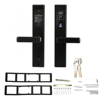 

Semi-Automatic Fingerprint Password Smart Door Lock Anti-Theft Home Security