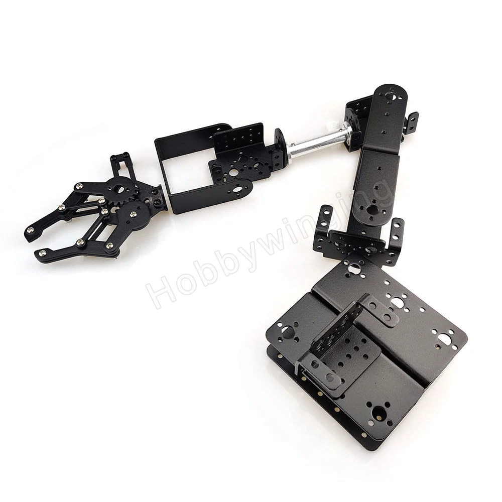

Classic Robot Bracket Kit 6 DOF Manipulator Metal Alloy Mechanical Arm Clamp Claw for Robotic Education