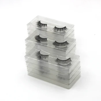 

DamePapil Wholesale Faux Mink 3D Natural Bulk Lashes 10/20/30/50/100 Pairs Hand Made Full Strip Makeup Fake Eyelashes Bulk