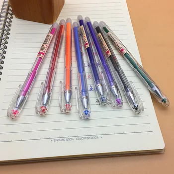 

8 Colors Erasable Pen 0.5mm Heat Friction Gel Ink Pens for Drawing Writing Planner Crossword Puzzles Supplies