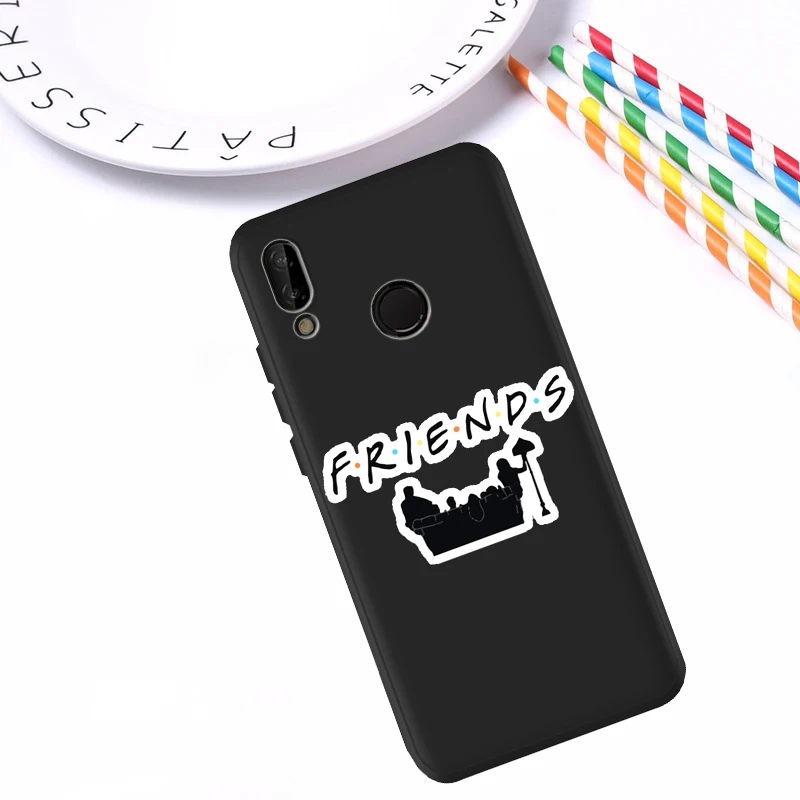 H8016 Центральная кофейня Кофе друзья для huawei P8 P10 P20 P30 Коврики 10 20 Honor 8 8X 9X 8C 9 V20 30 10 Lite Plus Pro Чехол для телефона чехол - Цвет: H8016