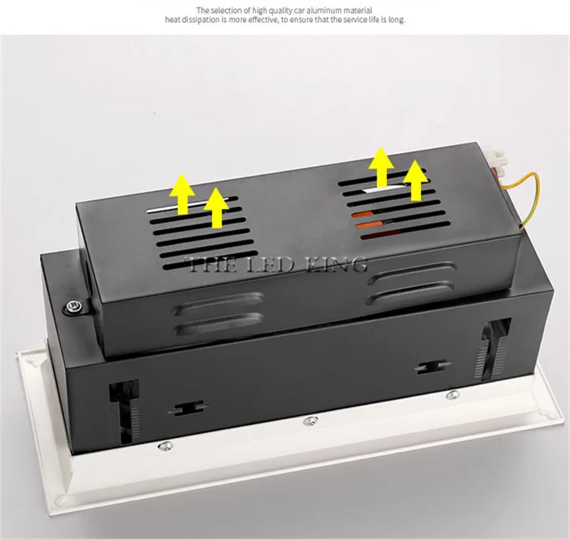 Super Bright Square LED Downlight 10W 20W 30W Aluminum AC220V 110V LED Down Light Ceiling Recessed Spot Light Indoor Lighting