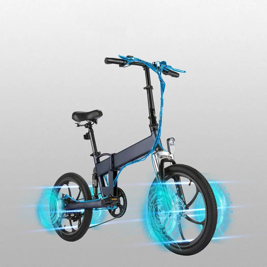 350W 36V Folding Electric Bike 20 MPH Top-Speed Dual Disc Brake 16inch 20inch Foldable E-Bike 6