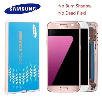 

100% Original 5.1'' Display For Samsung Galaxy S7 G930 G930F LCD With Touch Screen Digitizer Assembly Repair Replacement