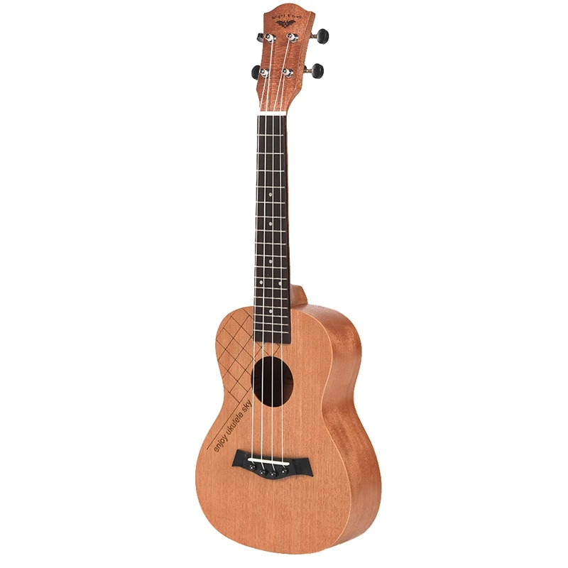

Concert Ukulele Oguman Rosewood Classical Guitar Head 23 Inch Ukelele Uke 4 String Hawaii Guitar