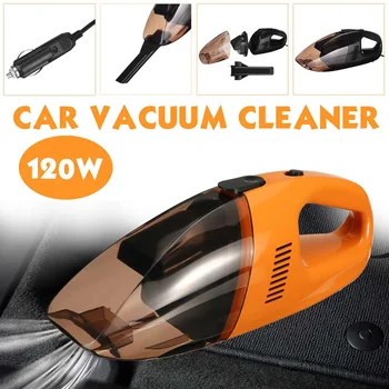 

120W 12V Car Vacuum Cleaner Car Handheld Vacuum Cleaner Wet And Dry dual-use Vacuum Cleaner For Car Powerful Vaccum Cleaner