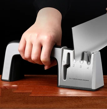 

Electric Knife Sharpener Professional Portable Grinding Electric Knife Sharpener afilador de cuchillo kitchen tools QJJ60MDQ