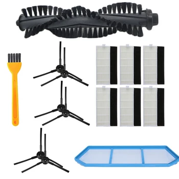

Roller Brush Filter Side Brush Set For Ilife A4S A40 Vacuum Cleaner Parts Sponges Pre-Filter Accessories