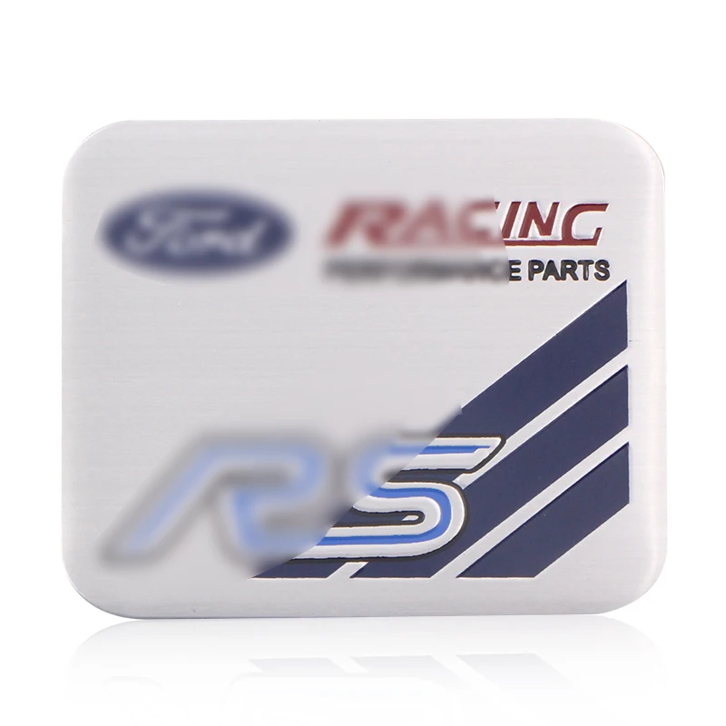 

1pcs car badge body aluminum labeling car sticker For Ford mk2 mk3 mk4 mk5 mk7 fiesta FOCUS 2 3 4 5 Car accessories