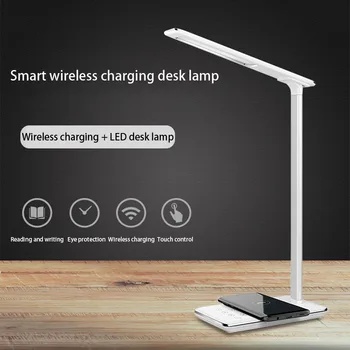 

Inductive Charging Intelligent LED Eye Protection Desk Lamp Foldable Office Study Bedroom Desk Lamp